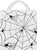 Spider Web Carnival Haunted House Halloween Party Favor Fabric Treat Bag
