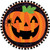 Pumpkin Flair Carnival Haunted House Halloween Party 7" Paper Dessert Plates