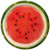 Watermelon Check Party 7" Dessert Plates
