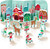 North Pole Winter Christmas Holiday Party Centerpiece Table Decorating Kit