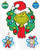 Grinch Stole Christmas Seuss Winter Holiday Party Window Cling Decorations