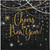 Midnight Hour New Year Year's Eve Holiday Party Bulk Paper Luncheon Napkins