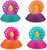 Diwali Hindu Festival Lights Holiday Party Decoration Honeycomb Centerpieces