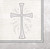 Divinity Silver Cross Christian Religious Theme Party Paper Beverage Napkins