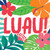 Tropical Jungle Beach Summer Luau Party Paper Luncheon Napkins