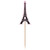 Day in Paris Pink Eiffel Tower French Kids Birthday Party Decoration Food Picks