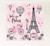 Day Paris Eiffel Tower French Birthday Party Decoration Scene Setters Backdrop