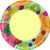Sweet & Tart Tropical Fruit Summer Cookout Pool Party 10.5" Paper Banquet Plates
