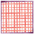 Pantone Living Coral Modern Garden Party Paper Luncheon Napkins GRID