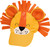 Get Wild Jungle Safari Animal Cute Kids Birthday Party Favor Lion Deluxe Hat