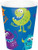 Fun Monsters Cartoon Creature Cute Kids Birthday Party 9 oz. Paper Cups