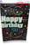 Brilliant Birthday Black Streamers Birthday Party Decoration Plastic Tablecover