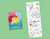 Ariel Little Mermaid Disney Cartoon Movie Birthday Party Favor Mini Activity Pad