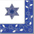 Joyous Holiday Passover Jewish Holiday Party Paper Beverage Napkins