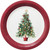 Oh Christmas Tree Classic Winter Christmas Holiday Party 7" Paper Dessert Plates