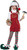 Toymaker Elf Girl Christmas Holiday Fancy Dress Up Halloween Child Costume