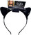 Lace Cat Ears Headband Black Animal Fancy Dress Up Halloween Costume Accessory