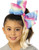 JoJo Siwa Rainbow Bow w/Hair Fancy Dress Up Halloween Child Costume Accessory