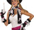 Cowgirl Gloves Wild Western Fancy Dress Up Halloween Adult Costume Accessory