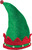 Elf Hat w/Bells Christmas Holiday Fancy Dress Halloween Adult Costume Accessory