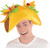 Taco Hat Mexican Fiesta Theme Party Fancy Dress Up Halloween Costume Accessory
