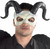 Ram Mask w/Horns Animal Farm Fancy Dress Up Halloween Adult Costume Accessory
