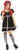 Rag Doll Gothic Black Cute Drama-Licious Fancy Dress Up Halloween Teen Costume