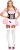 Gingham Miss Muffet Tutu Pink Cute Fancy Dress Up Halloween Sexy Adult Costume