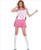 uPod Girl iPod Music Pink 3 pc. Funny Fancy Dress Halloween Sexy Adult Costume