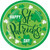 Happy St. Patrick's Day Irish Shamrocks Holiday Party 9" Paper Dinner Plates