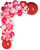 Valentine's Day Hearts Holiday Theme Party Room Decoration Balloon Garland Kit