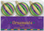 Mardi Gras Masquerade Masks Holiday Theme Party Decoration Striped Ornaments