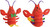 Crawfish Mardi Gras Party Decoration Roly Poly Plush Toy 1 ct. Stuffed Animal