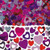 Lots of Hearts Valentine's Day Holiday Party Decoration Value Pack Foil Confetti