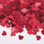 Red Hearts Valentine's Day Holiday Theme Party Decoration Shaped Foil Confetti