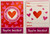 Have a Heart Valentine's Day Holiday Theme Party Invitations w/Envelopes