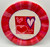 Heartfelt Wishes Valentine's Day Holiday Theme Party 9" Paper Dinner Plates