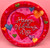 Playful Hearts Valentine's Day Holiday Theme Party 9" Paper Dinner Plates