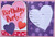 Retro Hearts Valentine's Day Holiday Birthday Party Invitations w/Envelopes