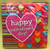 Hip Hearts Bright Striped Valentine's Day Holiday Party Paper Beverage Napkins