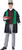 Holiday Caroler Man Christmas Holiday Fancy Dress Up Halloween Adult Costume