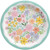 Springtime Blooms Floral Flowers Garden Theme Party 10.5" Paper Banquet Plates