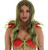 Long Tonal Green Wig Suit Yourself Fancy Dress Halloween Adult Costume Accessory