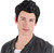 Pompadour Wig Elvis 50's Black Fancy Dress Up Halloween Adult Costume Accessory