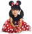 Red Minnie Mouse Disney Fancy Dress Up Halloween Infant Baby Child Costume