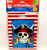 Pirate Parrot Skull Crossbones Kids Birthday Party Favor Treat Sacks Loot Bags