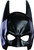 Batman Plastic Mask Dark Knight Fancy Dress Up Halloween Adult Costume Accessory