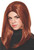 Black Widow Wig Captain America Winter Soldier Red Halloween Costume Accessory