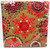 Christmas Treasures Red Gold Snowflakes Holiday Banquet Party Dinner Napkins