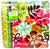 Eco Natural Instincts Floral Tropical Luau Beach Party 10" Square Banquet Plates